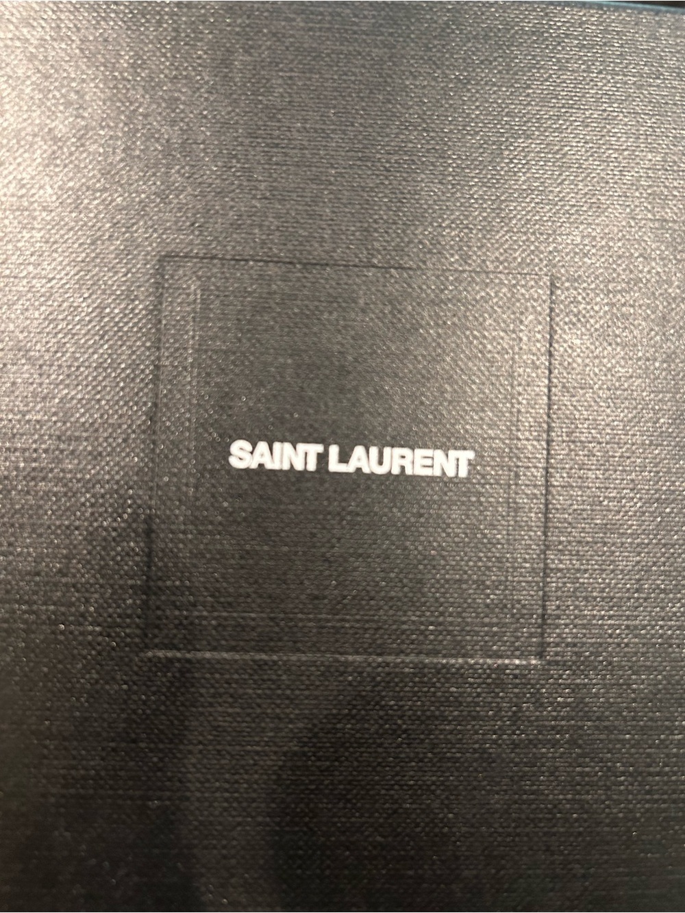 ⭐️Saint Laurent⭐️Silver oversized Heart Pendant Necklace/choker in Black - Picture 4 of 7